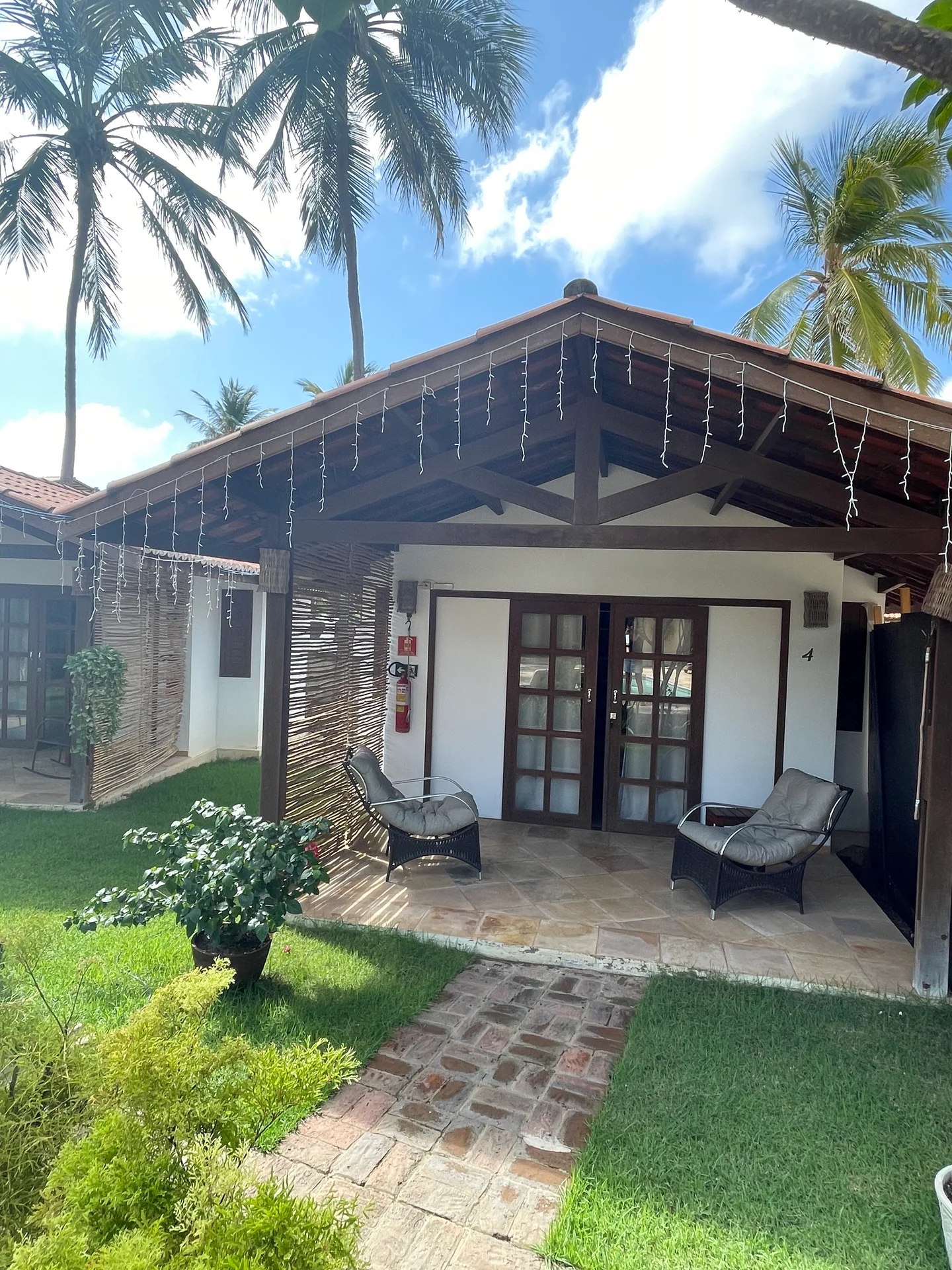 Acomodações da Pousada Vila Icaraí — vista exterior