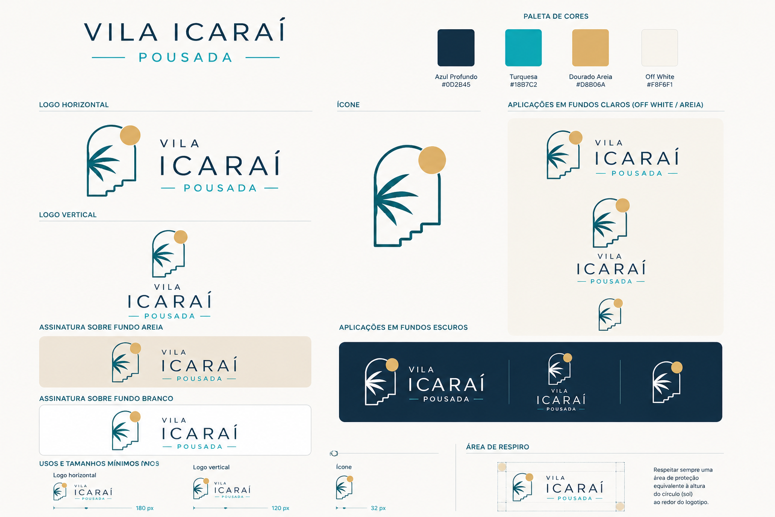 Logo Vila Icaraí — fundo branco